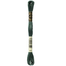 DMG Plaid Cotton Thread, Variegated for Stitching, 8 Metres Coloris / 501