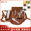 (A) Professional Bartender Canvas Tool Bag Shockproof Crossbody Portable Single Shoulder Barware Storage Kit 2