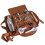 (A) Professional Bartender Canvas Tool Bag Shockproof Crossbody Portable Single Shoulder Barware Storage Kit 5