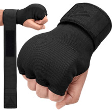 RDX Gel Boxing Hand Wraps Inner Gloves for Men Women, Quick 100cm Long Wrist Straps, Elasticated Padded Fist Hand Protection, Adults Kids, Muay Thai