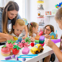 Air Dry Clay 54 Colors, Modeling Clay for Kids, DIY Molding Magic Clay, Gift for Kids