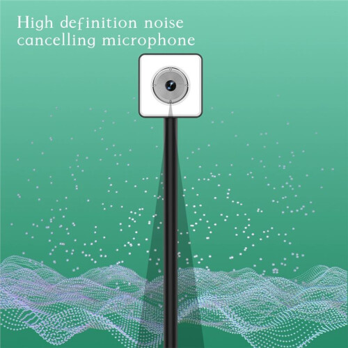 Caméra de Documents 4K avec Microphone Autofocus, Éclairage LED à Trois Niveaux, Installation Facile (Plug And ), Idéale pour les Enseignants et 2