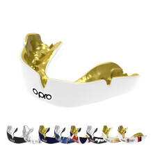 OPRO Instant Custom-Fit Mouthguard - Dentist Level Gum Shield Adult and Kids - OPRO Mouth Guard Boxing and MMA, Self-Fit Gum Shield Rugby and Hockey