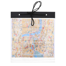 ueslwser Waterproof Map Holder for Hiking Map Case Holder map Wallet Waterproof Hiking Plastic Wallet Map Holder Waterproof Walking Tranparent Foldab