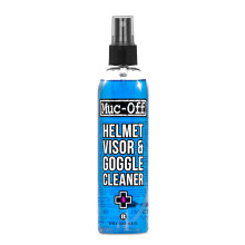 Muc-Off Helmet Visor & Goggle Cleaner - pH Neutral Glasses Cleaner Spray - Solvent-Free and Biodegradable - Safe for All Lenses and Goggles - 250ml