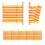 Yello WBL Printed Outdoor Standard Stripes Windbreak 1