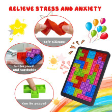Boys Toys Age 3 4 5 6 7, Kids Toys Age 4-5-6-7-8 Year Old Boy Gifts IQ Puzzle Games 4-9 Year Olds Boys Girls Birthday Presents Poppet Fidget Toy for