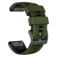 MYSNBKN Watch Strap for Fenix 5/Fenix 5 Plus/Fenix 6/Fenix 6 Pro/Fenix 7/Fenix 7 Pro/Fenix 8 47mm/Fenix Epix/Epix Pro 47mm, Silicone QuickFit 22mm Re