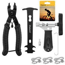 Oumers Bike Chain Repair Tools Set, Bicycle Chain Break Tool, Master Link Pliers, Bike Wear Checker Indicator Opener Closer Remover Pliers