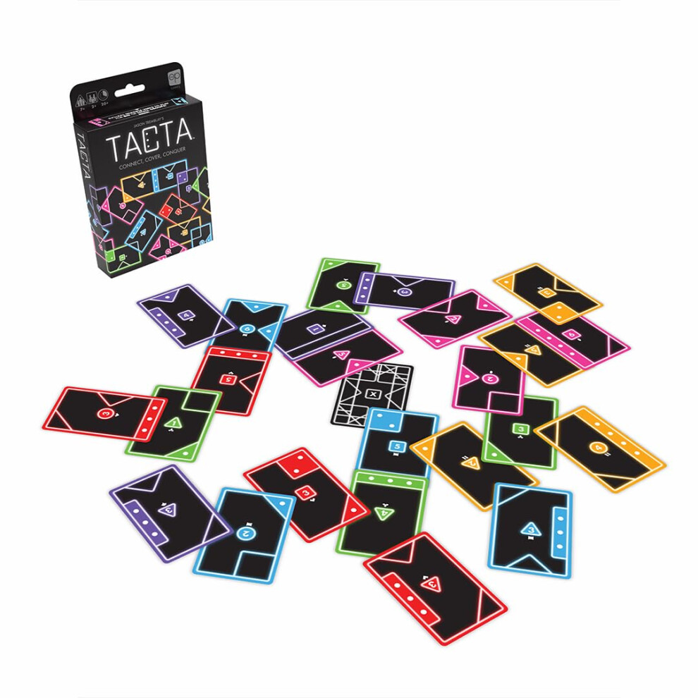 Usaopoly | Tacta | Party Card Game | Ages 7+ | 2+ Players | 20+ Minutes Playing Time