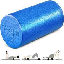 Yes4All Foam Roller - Ultra Lightweight High Density EPP Muscle Roller 30/45/60/90 CM Long for Back, Legs, Workouts, Trigger Point Exercise, Gym, Pil