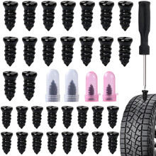 Y.A. LOTUS 33 Pcs Tyre Plug Repair Kit Screws with Screwdriver, Fast