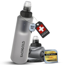 Water Filter & Portable Water Purifier – Bachgold Squeeze | Filters 99.99% Viruses,Bacteria & Microplastics | Ultralight Water Filter Bottle for Cam