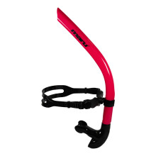 Maru Front Snorkel (Pink) – Technique-Boosting Swimming Snorkel for Training & Endurance – Centre-Line Design, One-Way Purge Valve & Adjustable He