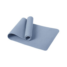 Good Nite Yoga Mat TPE Non-Slip Exercise Fitness Pilates Gymnastics Training Sport Mat Turn Mats Floor Gym with Carry Strap 183 x 61 x 0.6 cm (Sky Bl