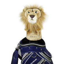 Scott Edward Lion Golf Head Cover, Fit Driver Wood(460cc), Plush Fabric, Smooth and Soft Touch Feeling, Best Gift for Kids,Animal Shape