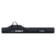 Lixada Portable Fishing Bag Folding Fishing Rod Reel Bag Outdoor Fishing Carrier Bag100cm/130cm/150cm (Black, 170cm)