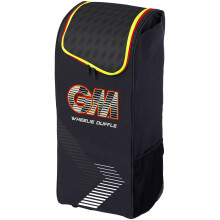 Gunn & Moore GM | Rival Wheelie Duffle Cricket Bag Holdall | Sleeve for 1 Bat | Adjustable Comfort Straps | Shoe Tunnel | Volume - 55 litres | Tough