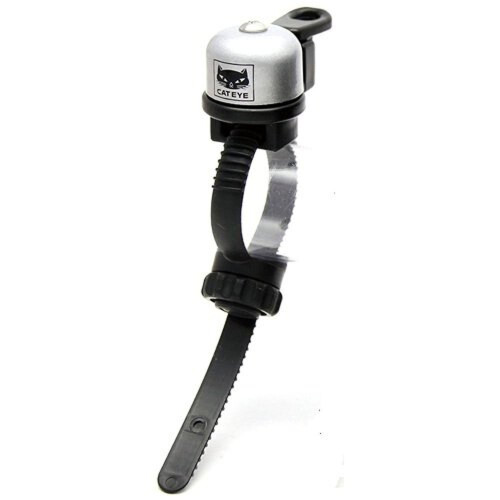 CatEye CatEye OH-2400 Flextight Brass Bell Silver: Secure fit, clear tone, silver brass, adjustable