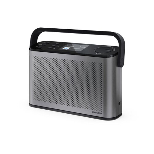 Sharp SHARP Osaka DR-P540 Bærbar Radio Grå-Sort
