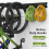 Housolution Bike Storage Rack 32Inch for 4 Bikes + 3 Helmets, Up to 2