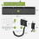 Housolution Bike Storage Rack 32Inch for 4 Bikes + 3 Helmets, Up to 4