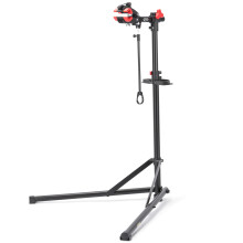 CXWXC Bicycle Repair Stand Loading Weight 30KG, Bike Repair Stand with 360 Rotatable Clamp Head, Magnic Tray, Quick Release Rod