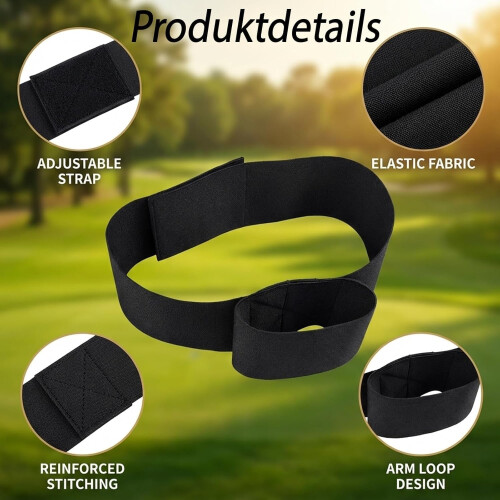 KxrTpx TRS Slider Golf Training Aid, Swing Sync Golf Trainer for Home Practice Sessions, Driving Range Training and On-course Skill Refinement, Appro 2