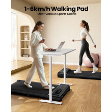 YIMUYIMU Walking Pad Treadmill, 6km/h Under Desk Treadmill for Home,