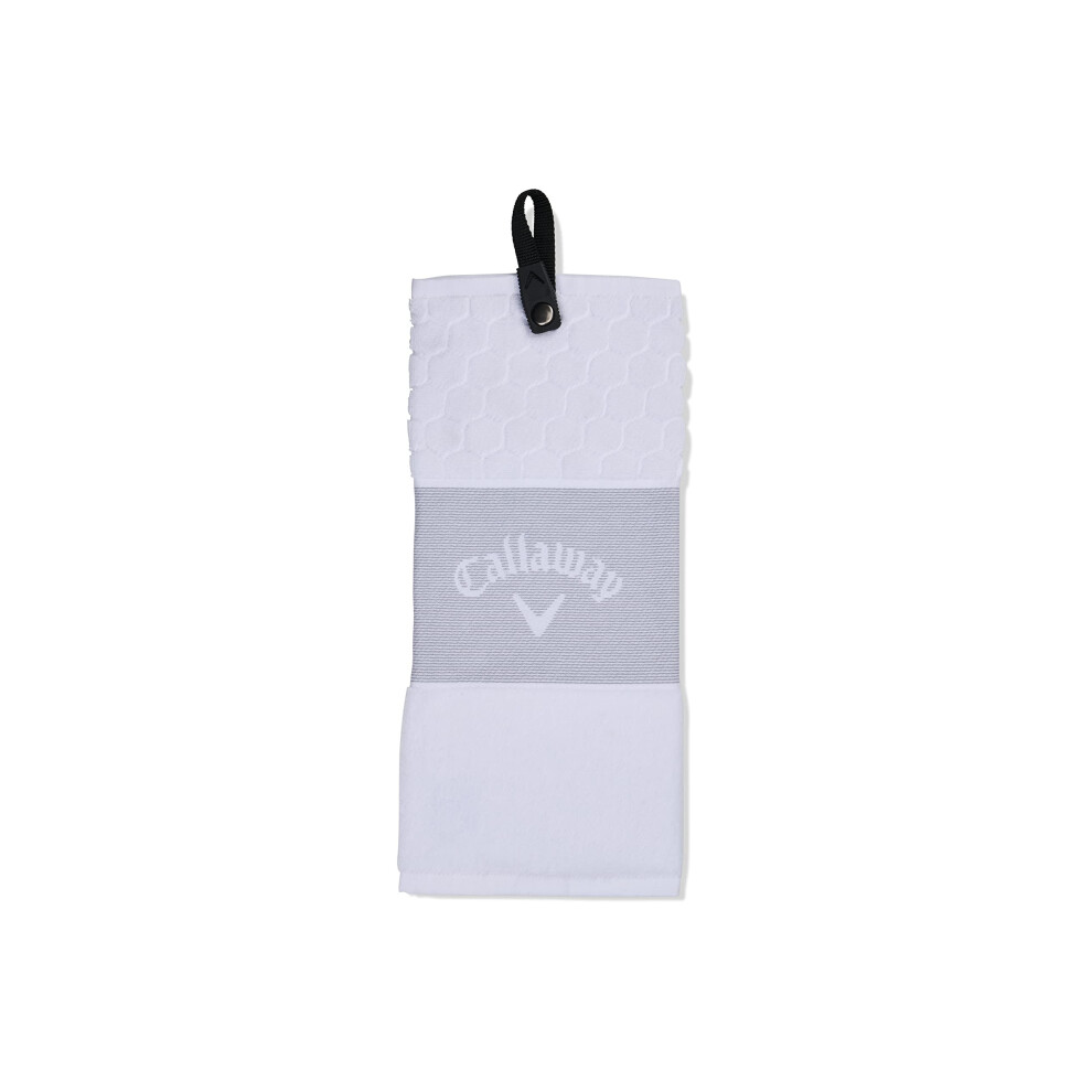 Callaway Golf Tri Fold Towel 2023 White