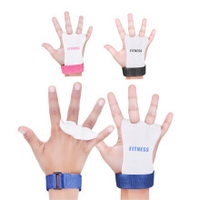 FITNESS Gymnastics Grips for Kids & Youth Leather Palm Protector Bar Gloves for Girls & Boys - Junior Gymnastic Equipment for Bars, Pull-ups, Kettleb