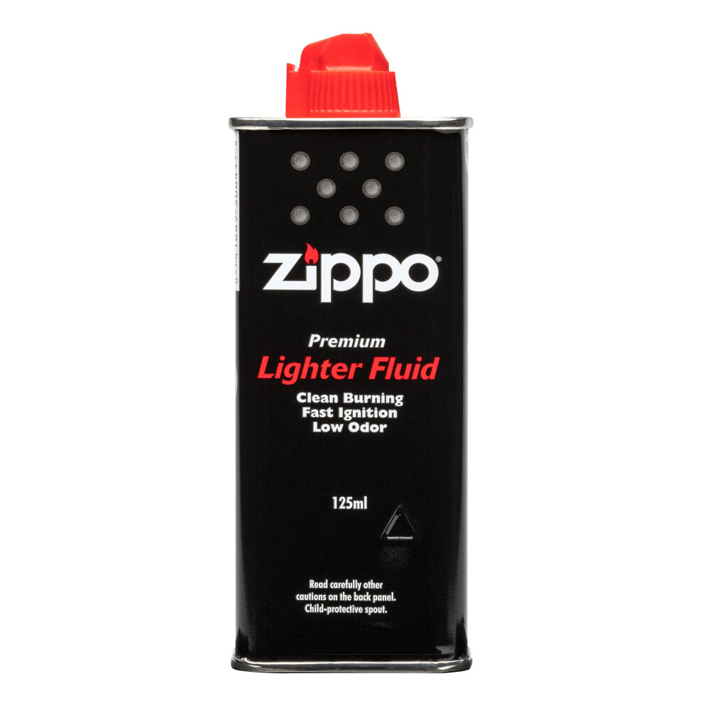 Zippo , Lighter Fuel, 125Ml, Clean And Efficient Burning, Constant Flame, Easy To Use, Fits All Models, Made In England, Colorless