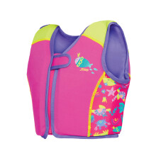 Zoggs Kids Swimsure Jacket Bright Pink/Yellow, 4-5 Years/18-25
