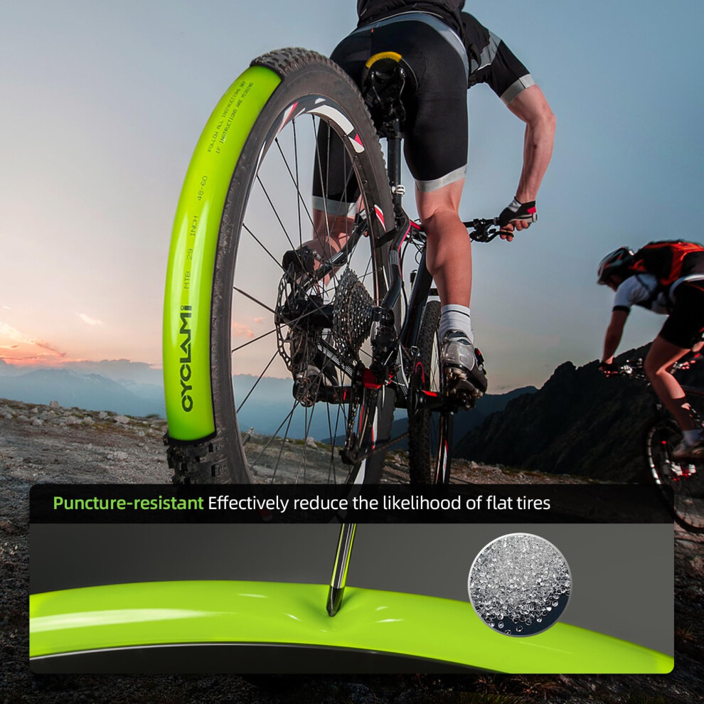 Photos - Other Wheel Accessories 1/2 PCS TPU Bike Inner Tube with Removable Valve Core,MTB Bicycle Tire 26" /27.5''/29''Compatible with 1.9/2.0/2.1/2.2/2.3/2