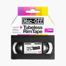 Muc Off Tubeless Rim Tape - Pressure-Sensitive Semi-Transparent Rim Tape for Tubeless Bike Tyre Setups - Extreme Strength and Durability - 10m Roll w