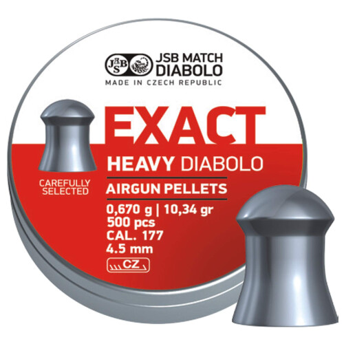 Exact Heavy .177/4.52mm 10.34g (500ct)
