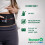 TESMED Absolute: EMS Abdominal Belt, Electrostimulator for Central 5