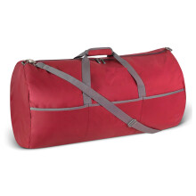 Amazon Essentials 32.4” (82.3cm) Extra Large Foldable Nylon Duffel Bag for Travel/Storage with Zipped Pockets, 9,254 Cubic Inch (150L), 22.68kg Capa