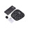 (A) EMS Pulse Foot Massage Mat, Foot Therapy Machine, USB Wireless Remote Mini Massager 5