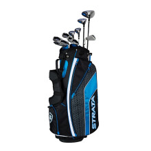 Strata Ultimate 16 Piece Packaged Golf Set, Men's, Left Hand