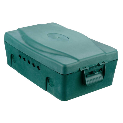 Masterplug Weatherproof Electrical Enclosure Box for Outdoor Safe Lead Storage 2