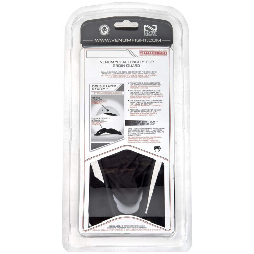 Venum, Challenger Groin Guard & Support, Men's, M, Black