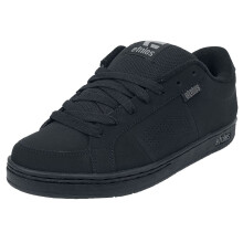 Etnies Kingpin - Classic Skate Heritage Fashion Style with on-Trend Puffy Look, Reinforced Cupsole - Black/Black - 8,5