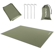 Flintronic 2.2M*1.5M Ultralight Camping Tarp, Lightweight Tarp Shelter for Hammock, Shelter Ground Mat Tent Footprint, Perfect for Backpacking, Hikin