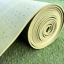 Grassflow Artificial Grass Underlay - 1m x 10m Roll -10mm Thickness - Rain Hole Drainage System - Improves Underfoot Comfort - Shockpad Underlayment