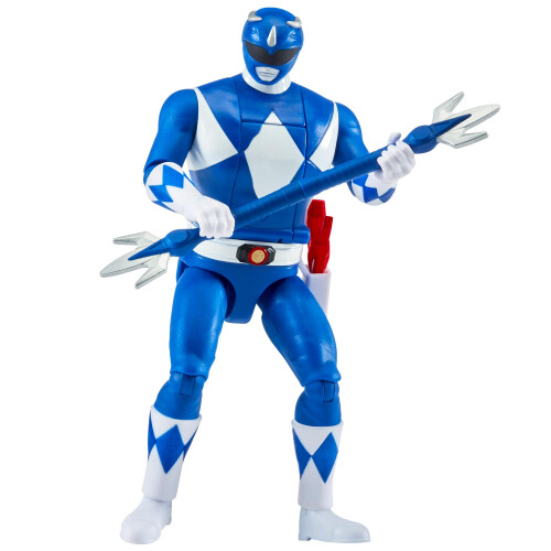 Power Rangers Power Rangers Mighty Morphin Auto-Morphin Blue Ranger Action Figure 2