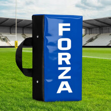 FORZA Contact & Push Rugby Pad – Rugby Tackling & Rucking Training Shield with Reinforced Handles, Weatherproof PVC Cover & Impact Foam [Junior or S