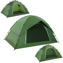 Clostnature Waterproof 2-Man Camping Tent - Compact 2 Person Lightweight Dome Tent for Backpacking, Easy Set Up Outdoor Tent with Kids for Camping, H