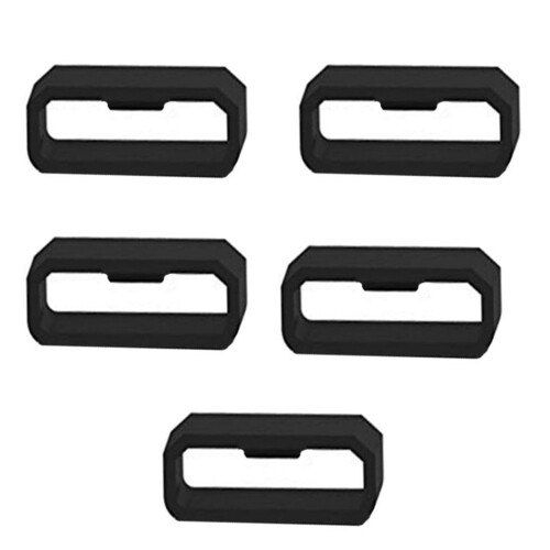 Rubber Keeper Watch Strap Ring Loop 20/22/26mm Replacement-20MM