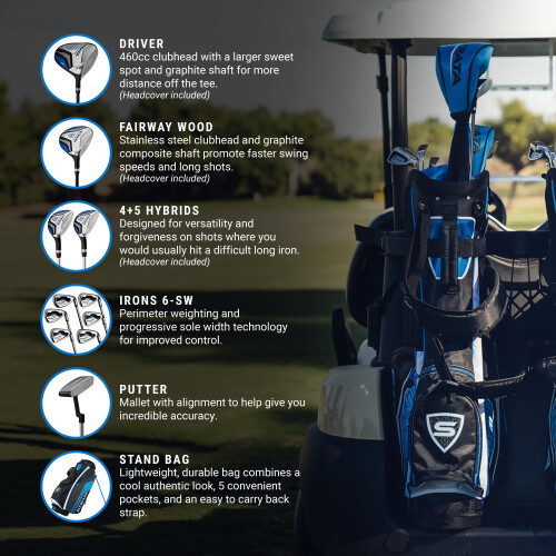 Callaway Strata Ultimate 16 Piece Packaged Golf Set, Men's, Left Hand 1